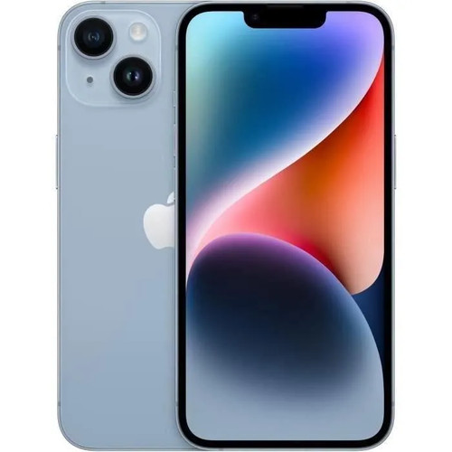 Apple iphone 128 - iphone, bleu