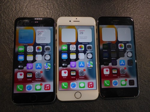 Lot telephones apple iphone - telephones,