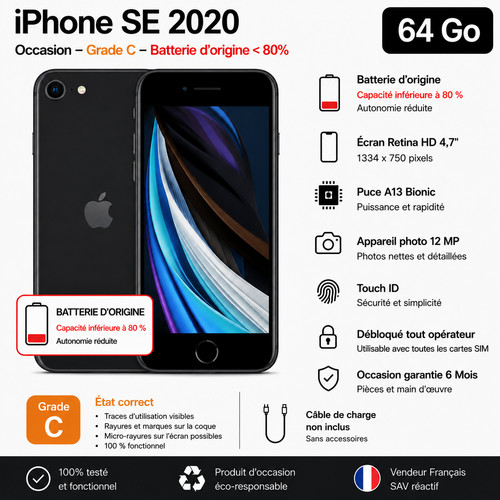 Grade apple iphone - +,