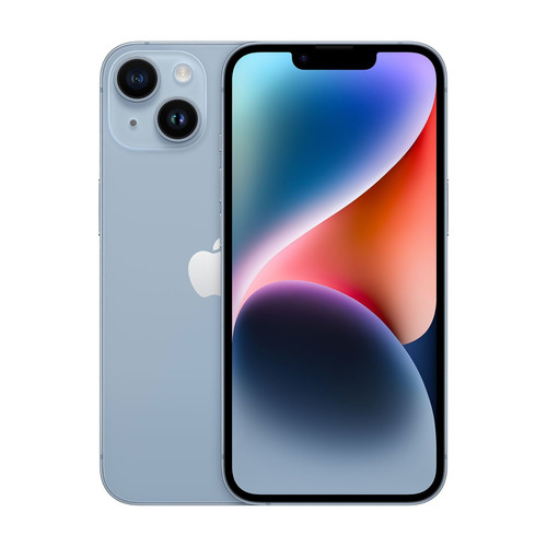 Apple iphone bleu 128go - iphone,
